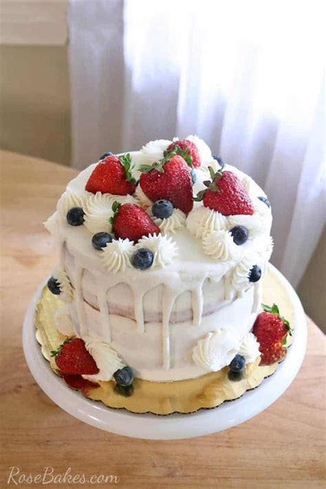 Naked Cakes With Fruit Ideas For Many Occasions