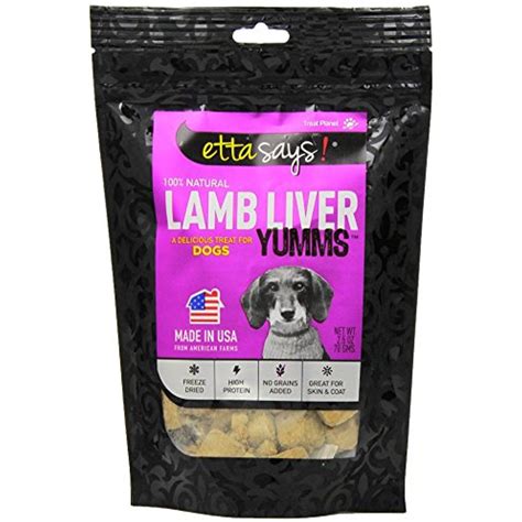 Etta Says 25 Ounce Freeze Dried Treats Lamb Liver You Can Learn