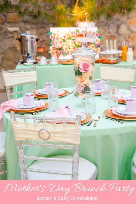 Printable spring brunch table setting. Mother's Day Brunch Party Inspiration | Brunch party ...