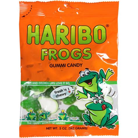 Haribo Gummies Frogs 5 Oz The Wright Sales Inc