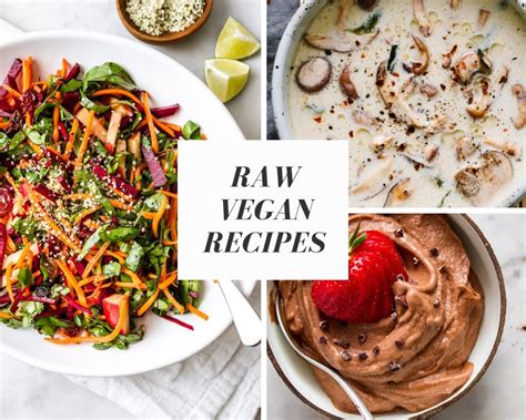 Top 3 Raw Vegan Recipes
