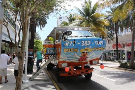 In The Water Of The Duck Boat Picture Of Duck Tours South Beach Miami Beach Tripadvisor