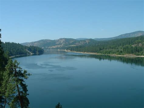 Northport Wa Lake Roosevelt South Of Town Photo Picture Image