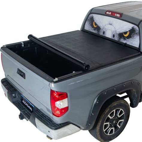 Logan Roll Up Soft Tonneau Cover For 2022 2023 Toyota Tundratruck Bed