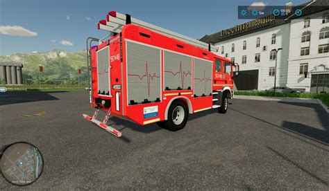 Man Tgm Fire Department V10 Ls22 Farming Simulator 22 Mod Ls22 Mod