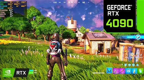 Fortnite Chapter 4 Rtx 4090 24gb 4k Maximum Settings Rtx On