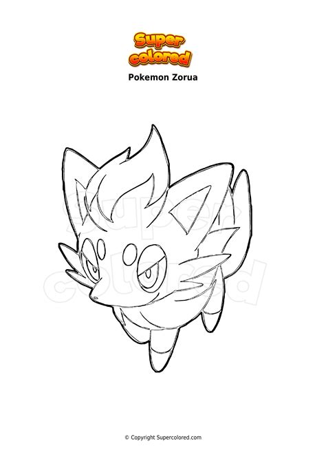 26 Best Ideas For Coloring Pokemon Zorua Coloring Pages