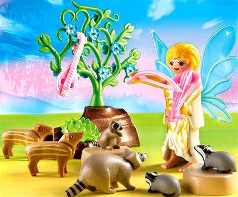 Playmobil Fairies Music Fairy With Woodland Creatures Set 5451 Toywiz