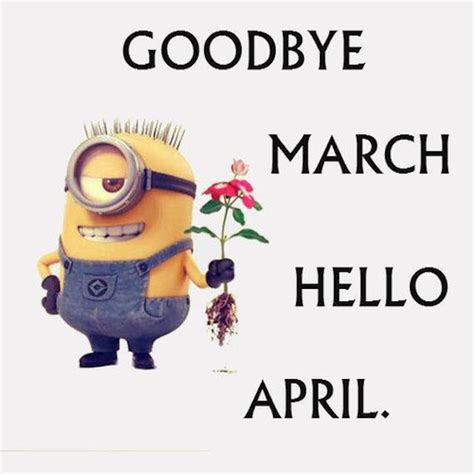 Goodbye March Hello April Pictures Photos And Images For Facebook