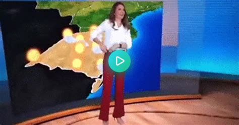 Brazilian Weather Girl Showing Her Skills  On Imgur