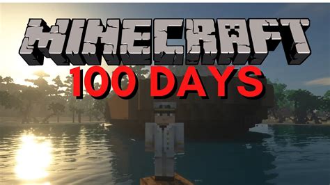 I Survived 100 Days In Hardcore Minecraft On A Deserted Island Forge