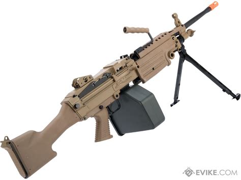 Cybergun Fn Licensed M249 Airsoft Machine Gun Version Mk Ii Dark