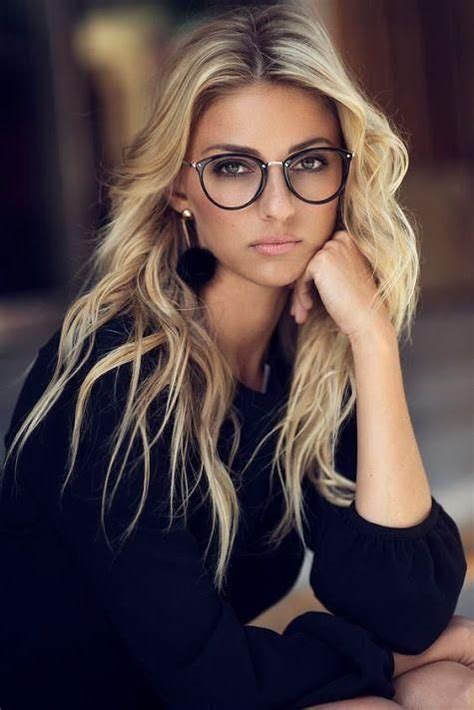 cute glasses girls with glasses blonde with glasses glasses style eyeglasses for women