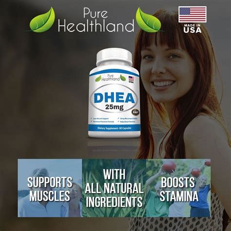 Dhea Supplement Capsules Mg For Men And Women Made In Usa Dhea How To Increase Energy
