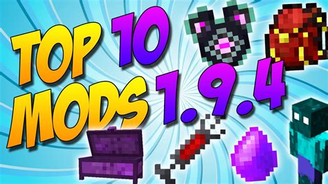 Top 10 Mods Para Minecraft 194 Los Mejores Mods Youtube