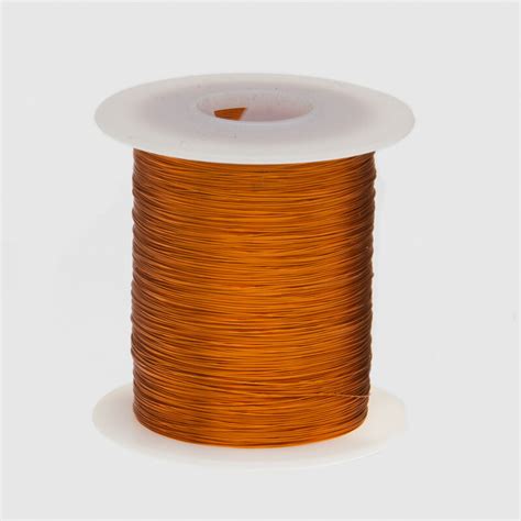 Magnet wire or enameled wire is a copper or aluminium wire coated with a very thin layer of insulation. 24 AWG Gauge Enameled Copper Magnet Wire 8oz 395' Length 0 ...