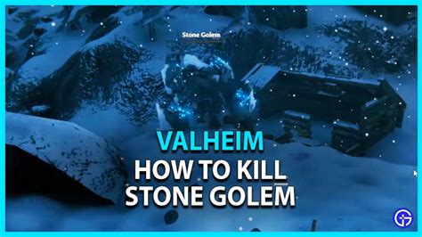 Valheim How To Beat Stone Golem And Get Crystals