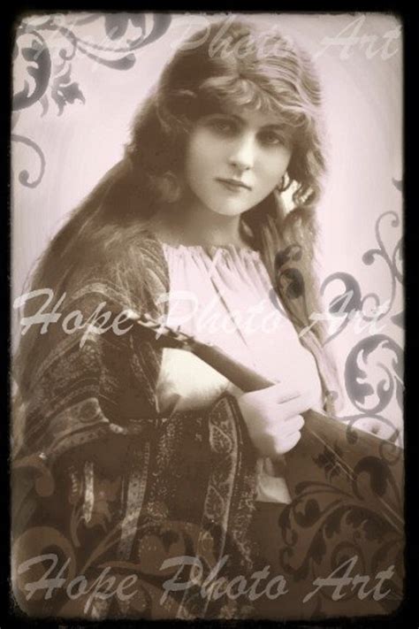 Vintage Gypsy 4x6 Postcard Digital Collage Sheet Image