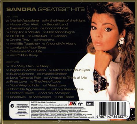 Sandra Greatest Hits 2cd 2008 Lossless Все Тут Online