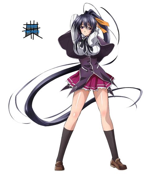 Highschool Dxd Himejima Akeno Render By Shadowmilez On Deviantart