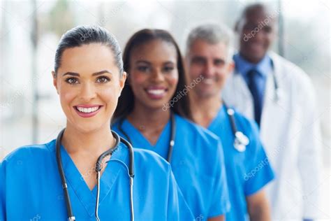 Group Of Medical Professionals Stock Photo By ©michaeljung 34180587