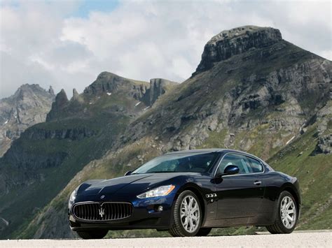 Free Download Hd Wallpaper Maserati Car Mode Of Transportation Motor Vehicle Mountain