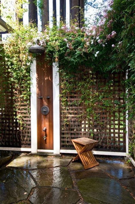 50 stunning outdoor shower spaces that take you to urban paradise outdoor shower enclosure