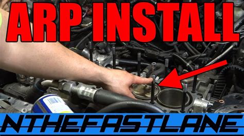 The Best Way To Install Arp Head Studs Youtube