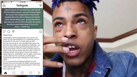 Xxxtentacion Responds To Drake Copying His Helping Hand Challenge In God S Plan Music Video