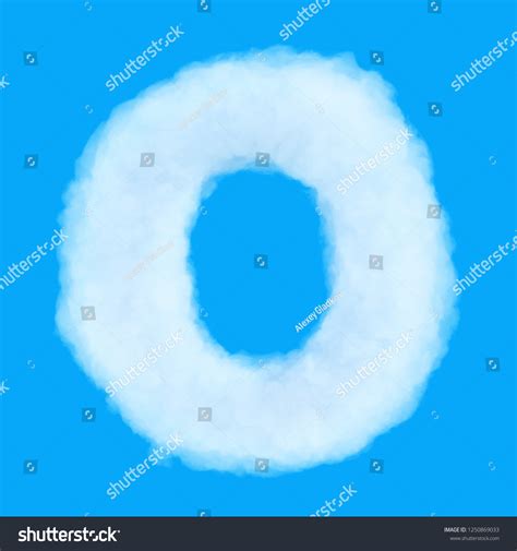 Puffy Cloud Font Set Letters Numbers Stock Photo 1250869033 Shutterstock