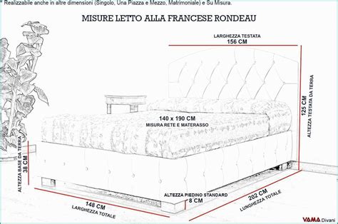 Prodotti simili a lenzuola letto matrimoniale ikea su internet. Misure Materasso Matrimoniale Standard E Misure Letto ...