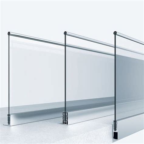 Current technology makes this luxury look safe and more affordable for installations on stairs, landings or balconies, or outside around your yard, pool or porch. China U Channel Aluminum Frameless Glass Railing for ...