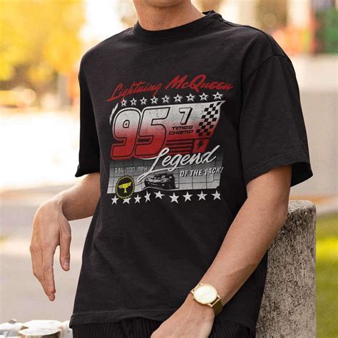 Lightning Mcqueen Legend Of The Track T Shirt Cars