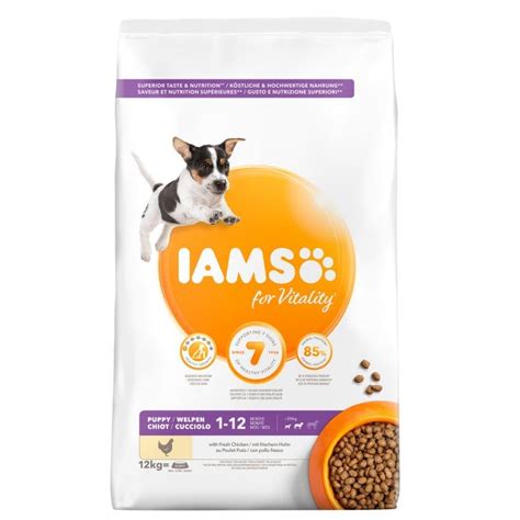 Iams proactive health smart puppy food is veterinarian recommended and made with real ingredients. Iams Vitality Puppy Small/Medium Breed Dog Food Chicken ...