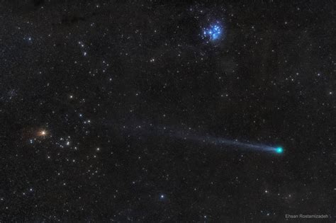 Comet Lovejoy Q2 And Pleiades Sky And Telescope Sky And Telescope