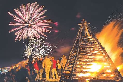 Centuries Old Christmas Eve Bonfire Tradition Continues American