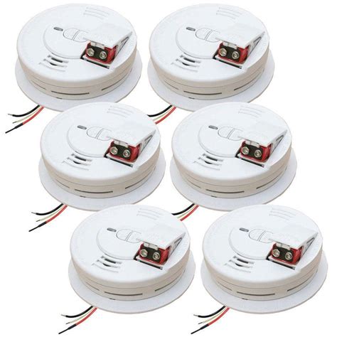 Firex Hardwired 120 Volt Inter Connectable Smoke Alarm With Battery