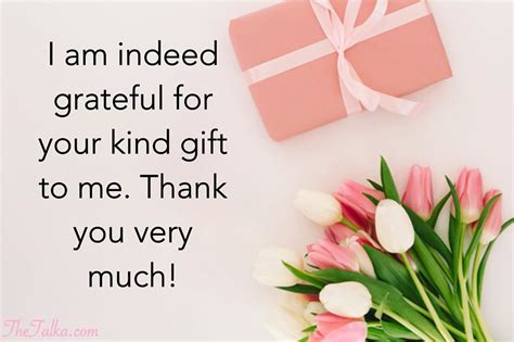 Check spelling or type a new query. Thank You For The Gift Messages | TheTalka