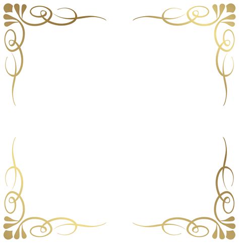 Collection Of Decorative Border Png Pluspng