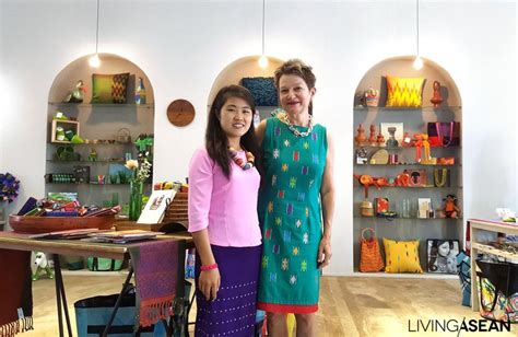 Hla Day From Artisan Community To Craft Shop In Myanmar