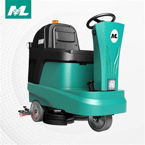 Battery Powered Ride On Floor Scrubber Dryer Easy Operation China Floor Scrubber And Floor