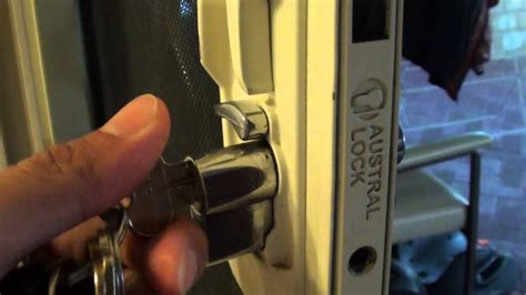 How To Replace Change The Security Door Lock Under 3 Minutes Youtube