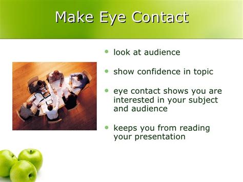 Tips For Making Oral Presentations