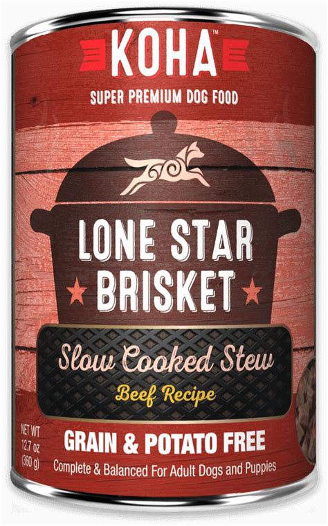 Treats Unleashed Koha Koha Lone Star Brisket Slow Cooked Stew Beef