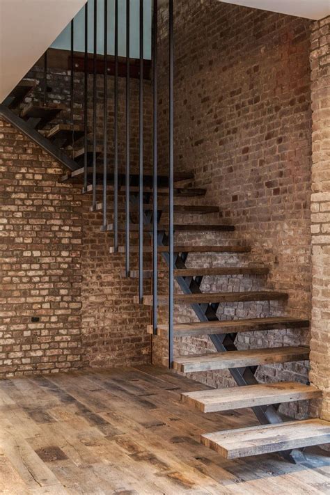 An industrial stairway is an extremely important part of the infrastructure of a plant, factory and any industrial stairs are an integral part of industrial infrastructure. Awesome Industrial Staircase Designs You Are Going To Like | Modern staircase, Contemporary ...