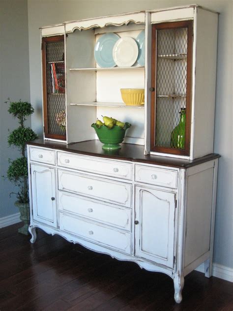 In all this project has three colors. Rustic French Farmhouse Hutch