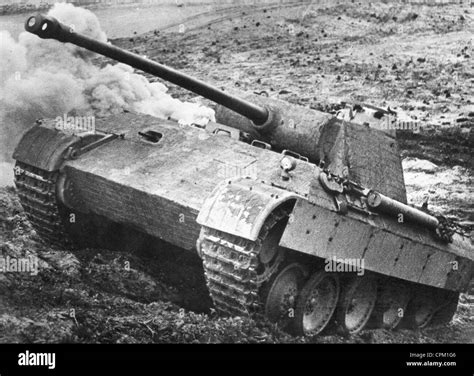 V Panther Tank 1944 Stock Photo Alamy