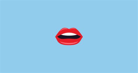 👄 Mouth Emoji On Emojione 31
