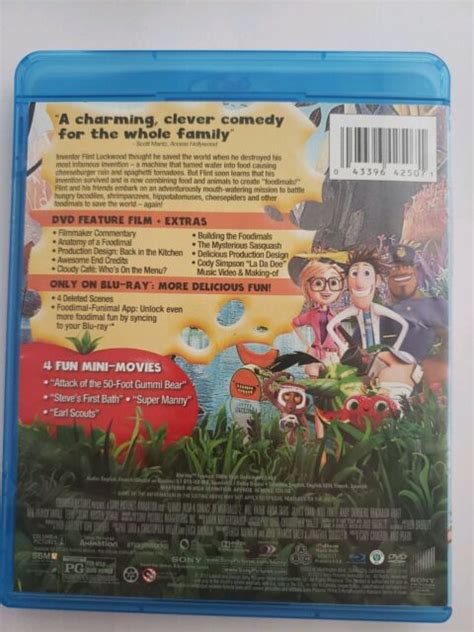 Cloudy 2 Revenge Of The Leftovers Blu Raydvd 2014 2 Disc Set