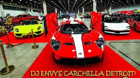 Dj Envys Drive Your Dreams Carshow In Detroit Carchella Youtube